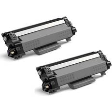TN2510 Black Remanufactured Standard Capacity Toner - Twin Pack