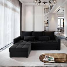 Möbel Masseno Moderne Eckcouch Schlaffunktion Sofa