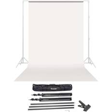 Fondos de Foto Savage Widetone Seamless Background Paper, 86&quot x 36' with Support System White