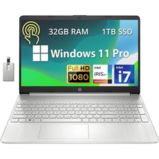 HP 15.6' FHD Touchscreen Laptop i7-1165G7