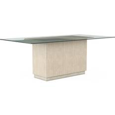 Linen Dining Tables Cotiere Rectangular Dining Table