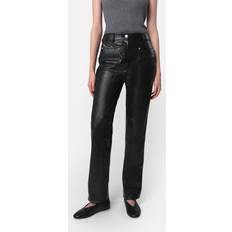 Lana - Uomo Abbigliamento Stradivarius Flared Knit Trousers - Black