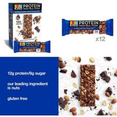 KIND Protein Bars Double Dark Chocolate Nut Bars 12