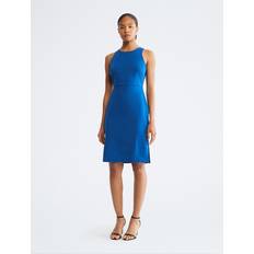 Mujer - Turquesa Vestidos Halter Sheath Dress - Blue