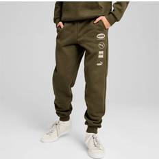 Verde Pantaloni Puma Power Graphic Hose - Grün