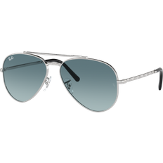 Ray-Ban Lentäjä - Unisex Aurinkolasit Ray-Ban New Aviator 003/3M Aurinkolasit - Hopea