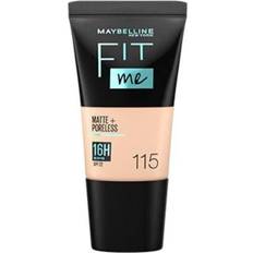 Maybelline Maybelline Fit Me Matte & Poreless 16 Hour Foundation Tube 18ml 115 Ivory