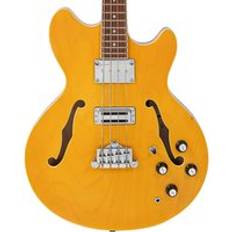Vintage Guitars VRS450N REVO Series 'Supreme' Semi-Acoustic Bass Natural