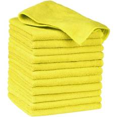 Unique Bargains Microfiber Cleaning Cloth 12 Pack 12 x 12