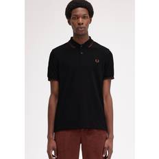 Cotone - Donna Polos Fred Perry Twin Tipped Polo Shirt - Black