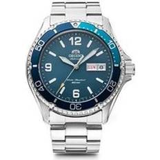 Orient Automatic Mako 2023 Divers with Blue and Caee and Bracelet. 200m W/R and Unidirectional Bezel, Blue, Men