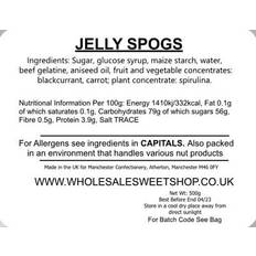 Barratt Jelly Sprogs 500 g