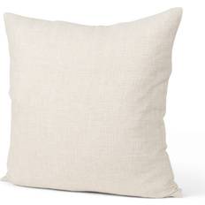 Linen Cushion Covers Mercana Jacklyn Linen Square Pillow 22.0 H x 22.0 W x 0.2 D - Cream Cushion Cover Beige