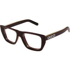 Glasögon & Läsglasögon Gucci GG1724O 002 52 Bruna Glasögon
