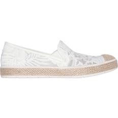 Skechers Women Espadrilles Skechers BOBS Flexpadrille Luxe - Sheer Joy Shoes - Off Weiss