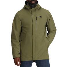 Green - Men Coats Outdoor Research Winter Jacket 3L 3-in-1 Parka - Olive