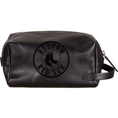 Red Toiletry Bags & Cosmetic Bags Boston Red Sox Hybrid Leather Lined Dopp Toiletry Bag