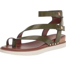 Black - Men Ballerinas Aerosoles Daven Sandal - Olive