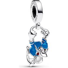 Argento Ciondoli e Pendenti Pandora Charm Ghost 793404C01 weiß