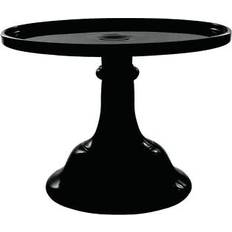 Portatorte Mosser Glass Plato Para Pastel Con Pedestal De Vidrio De 15 Cm - Frambuesa Negra Portatorta