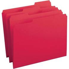 Office Supplies Business Source BSN03171 Reinforced Tab Colored File Folders - Pack of 100