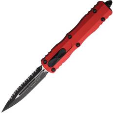 Handverktyg Microtech Auto Dirac D/E OTF Red FS Fickkniv