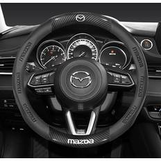 Algasan Car Steering Wheel Cover Compatible with Mazda All Models