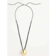 Necklaces Chico's Mixed Metal Sphere Long Pendant Necklace