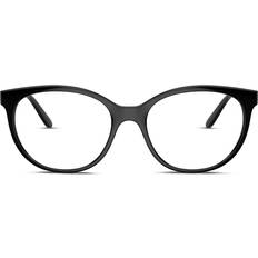 Kvinna VO5552 W44 Optiska Bågar Nylon Svart Transparent