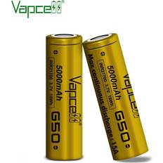 Vapcell opprinnelig vapcell 21700 5000 mah 15a g50 batteri oppladbare 3.7v inr 21700 li ion batterier celle til lommelykt