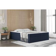 Blue Continental Beds Fun-Möbel Schlafzimmerbett PRIMA 120x220 cm Blau Boxspringbett