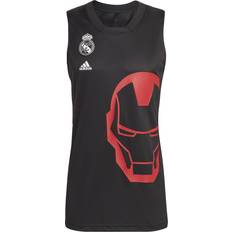 Elastane/Lycra/Spandex Camicie Skechers Real Madrid Marvel Avengers Shirt - Black