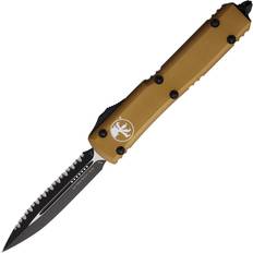 Microtech Auto UTX-85 D/E OTF FS Tan Pocket knife