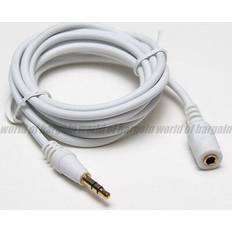 Cables Topzone 6 Ft Extension Cable Wire 3.5mm Stereo iPod