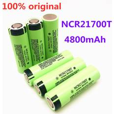 NCR Originalt 21700 ncr 21700t litium oppladbart batteri 4800 mah 3.7 v 40a høyt utladningsbatteri høyt tappet li-ion batteri