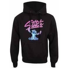 Bleu Casquettes Lilo & Stitch Script Hoodie - Navy - Unisex