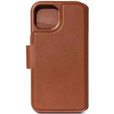 Apple iPhone 15 Pro - Leer / Synthetisch Mobiele telefoonhoezen Decoded Leather Detachable Wallet iPhone 15