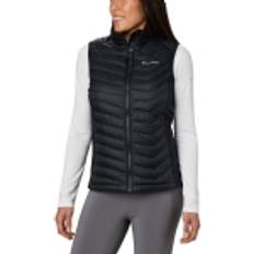 Columbia Femme Gilets Columbia Powder Pass Weste - Schwarz