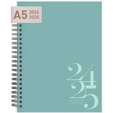 Green Calendars Riley's 2024-2025 18-Month Classic Weekly Planner 8 x 6 inch - Green