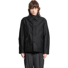 Unisex - Wool Coats LEMAIRE Doppelreihiger Mantel - Unisex - Schwarz