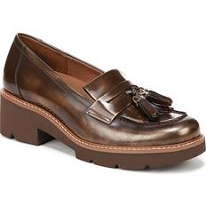 Platform Loafers Naturalizer Desmond Lug Loafer Shoes - Bronze Leather