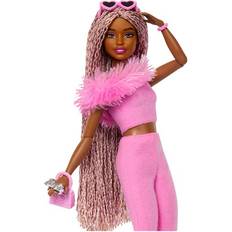 Barbie Leksaker på rea Barbie Deluxe Style Doll Fur Black