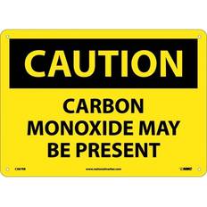 Desktop Organizers & Storage C387Rb Caution Carbon Monoxide Sign 10 x 14 .050