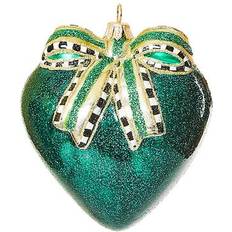 Mackenzie-Childs Childs Emerald Luxe Heart Decoration - Green Decorative Item