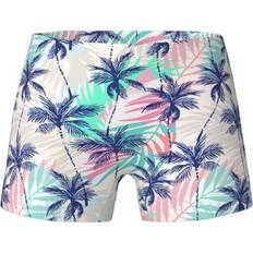 Green Panties Children's Clothing Girls Underwear Palm Leaves - Green