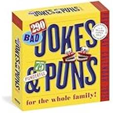 Workman Publishing 290 Bad Jokes & 75 Punderful Puns Page-A-Day Calendar 2025