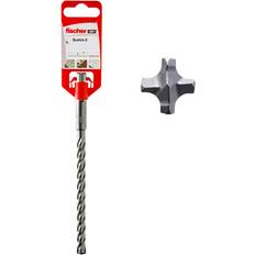 Fischer Borr Quattric II SDS Plus Stål Spolsats 6 x 215 mm