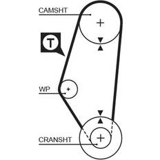 Moottorin osat Gates Timing Belt PowerGrip 5311