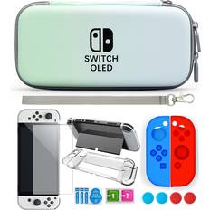 Maxpower Nintendo Switch Oled Case Bundle Bag Pack