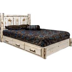 Montana Woodworks Platform Bed with Storage - California King